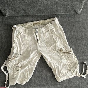 Miss Me Low Rise Bermuda Shorts